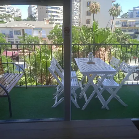 Apartment Sea View W/ 2 Rooms, Beach: 1 Minute Torremolinos