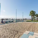 Sea View W/ 2 Rooms, Beach: 1 Minute Daire *